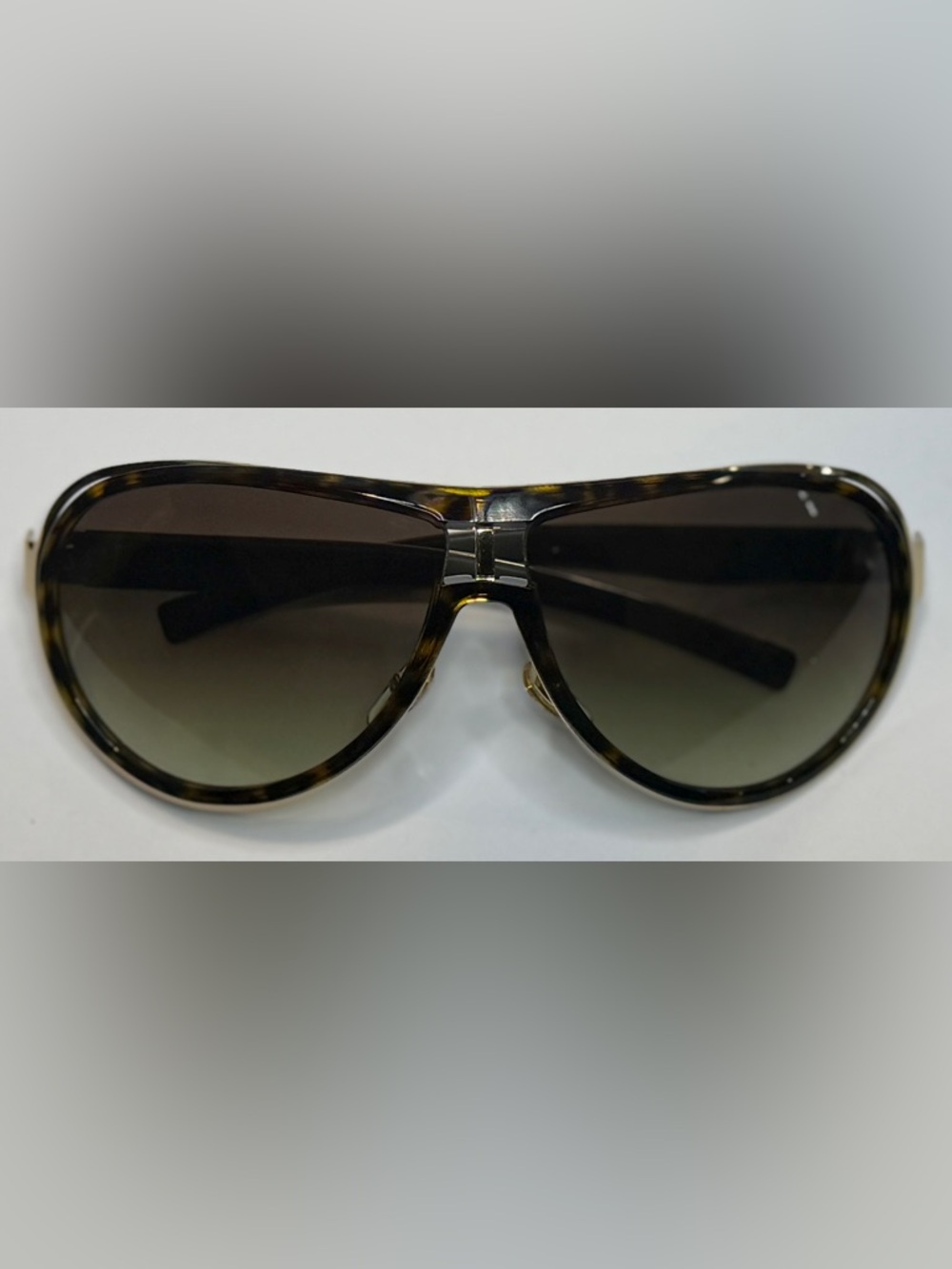 Gucci GG1566/S Aviator Sunglasses Tortoise Gold Gradient Lens w/ Case - Picture 12 of 15